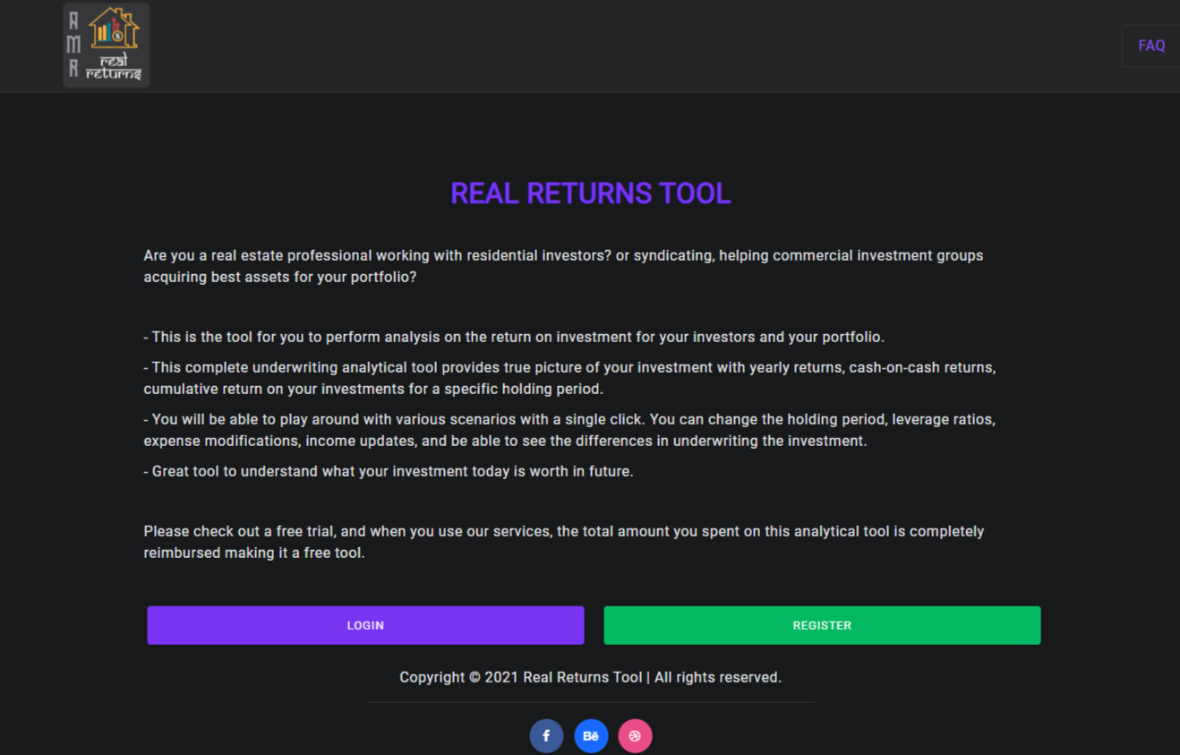 Real Returns Tool